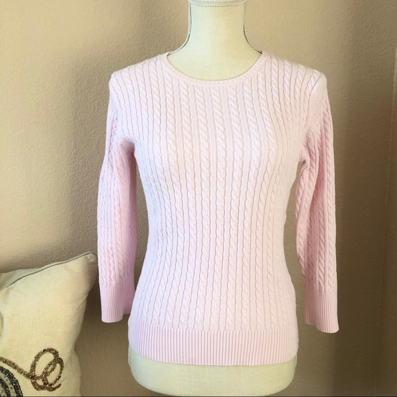 Gap Stretch Baby Pink knitted sweater med - Picture 2 of 5